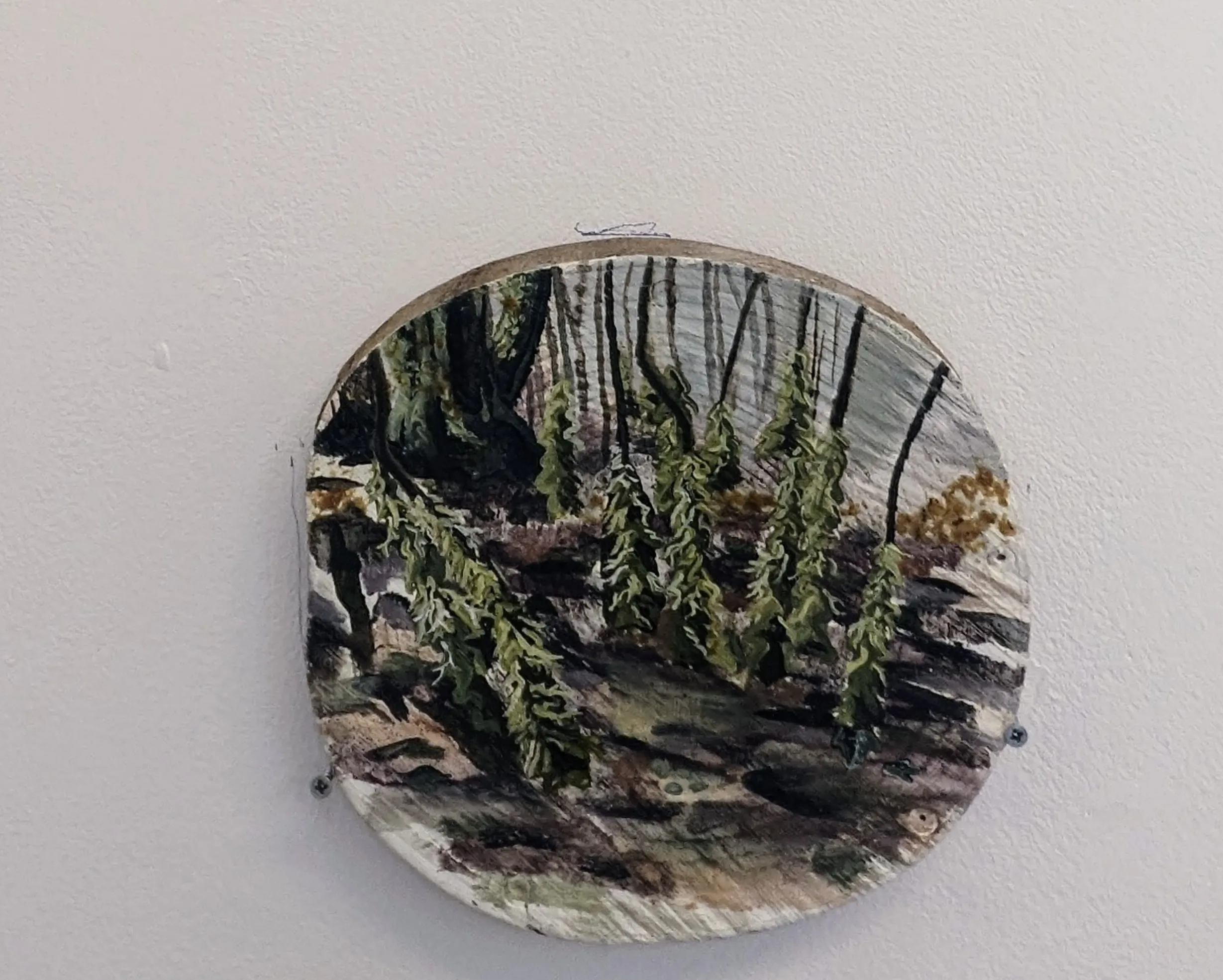 Ground Perspective — oil on wood